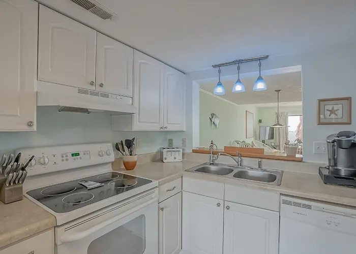 New Listing! Two Bedrooms In A Building With Marsh And Ocean Views