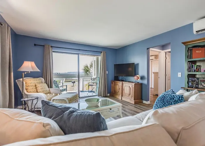 New Listing - Marsh Views Short Walk To Beach And Pools - Double Decks
