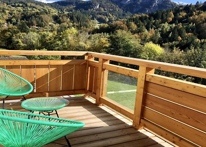 Appt 5 Pers, Garage, Balcon, Wifi, Skis