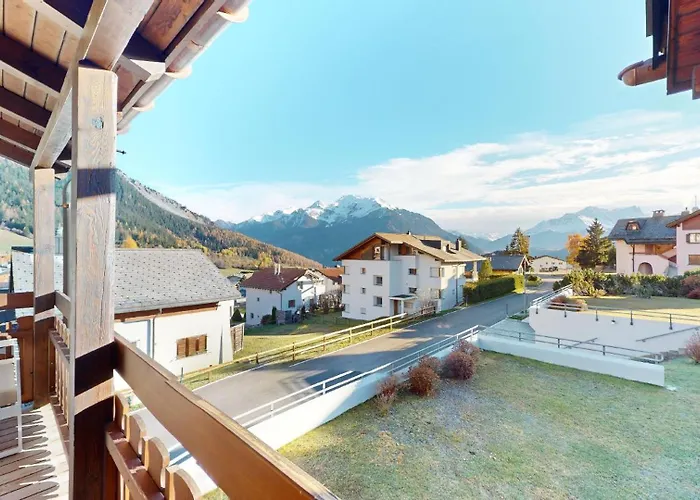 Chalet-Style Maisonette With Mountain View