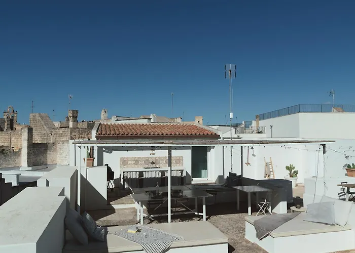 Palazzo Dei Gigli Puglia - House With Heatable Rooftop-Pool
