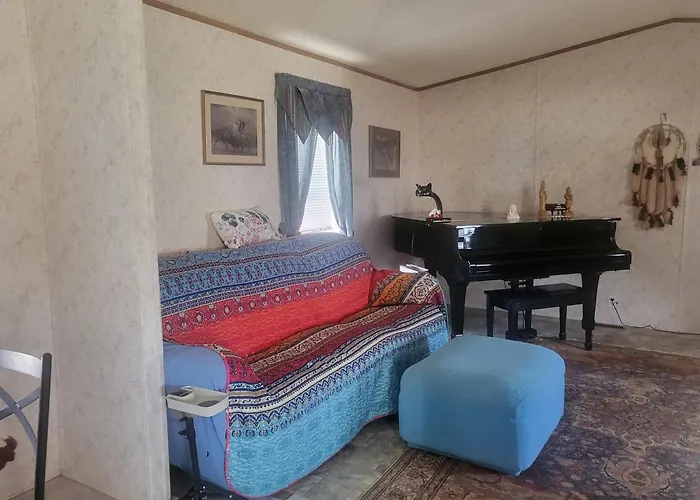 A Rest After A Day In The Death Valley Desert