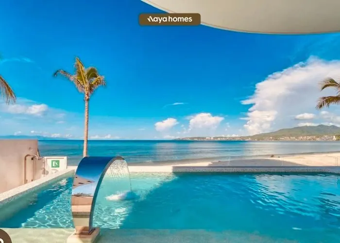 Apartamento En Bucerias Frente Al Mar, Condominio Tayau