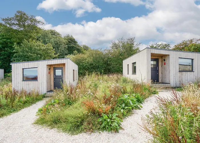 Rustic Cabins, Sea Views From Rewilded Farm With Highland Cows