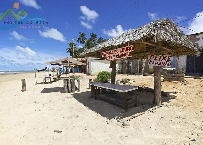 B&B Beach House Pousada Exclusiva pés na água Pontal do Peba única em Alagoas