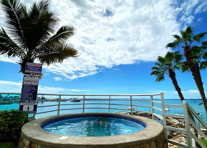 Acogedor Departamento Con Playa Privada