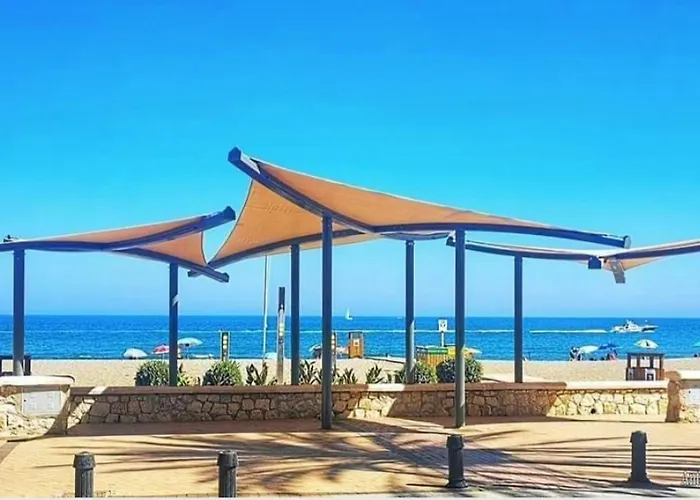 Luxury Beachfront Apartment With Pool, Sauna, Fitness And Gym In Province Malaga, Andalusia