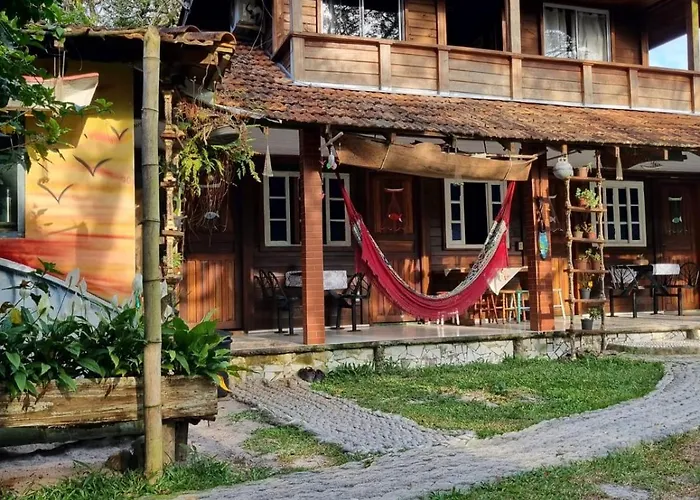 Oka Do Mar Hospedaria - Suite Com Varanda Na Ilha Do Mel - Nova Brasilia