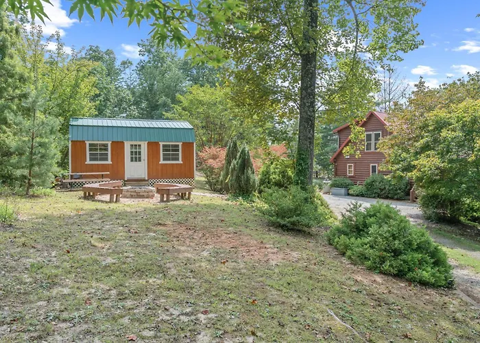 Sugar Hill Cabin 45 Min To Asheville Hot Tub Fire Pit