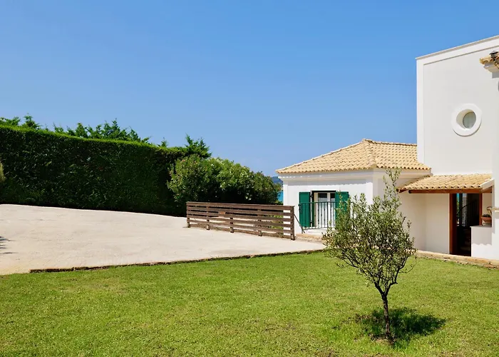 Beachfront Villa Victoras - With Private Beach