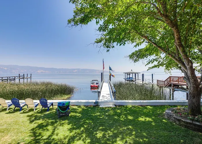 Spacious Lakeport House On Clear Lake W/ Dock