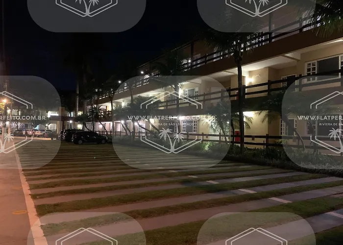 Flat Perfeito Flat Amarilis em Riviera São Lourenço com café da manhã e enxoval completo toalhas praia e piscina com trocas