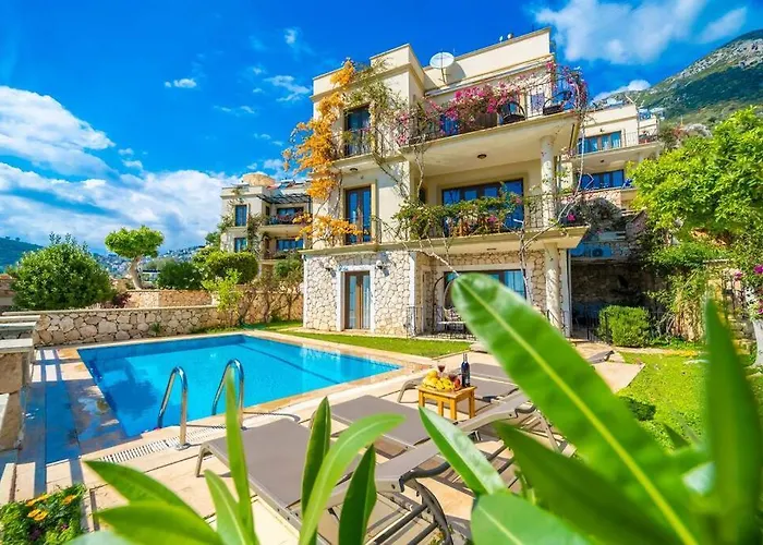 Azure Apartment With Sea View In Kalkan