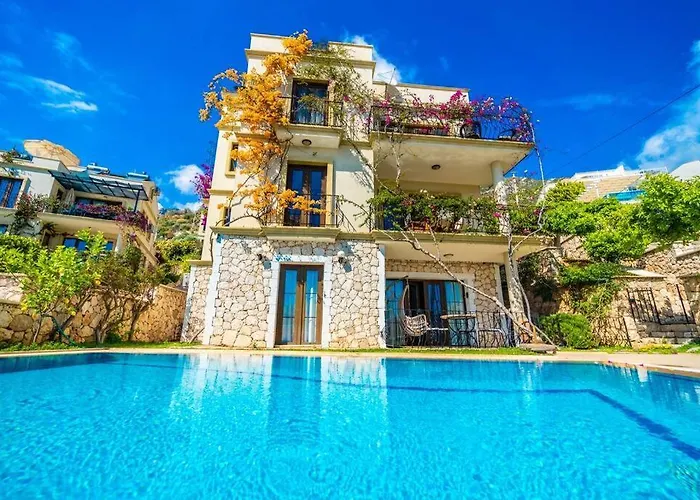Azure Apartment With Sea View In Kalkan