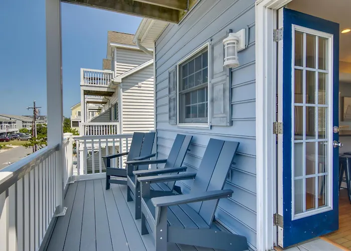 Ocean Block Retreat W/5 Balconies In Bethany Beach