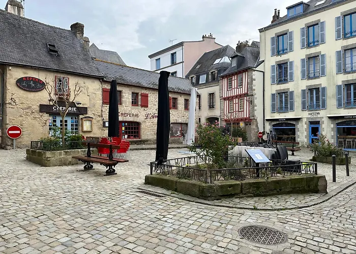 Appartement Design X - Hyper Centre - Parking Prive - Terrasse Plein Sud Quimper