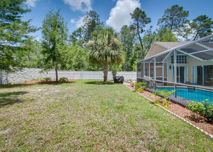 Family Getaway W/ Games & Pool In Spring Hill