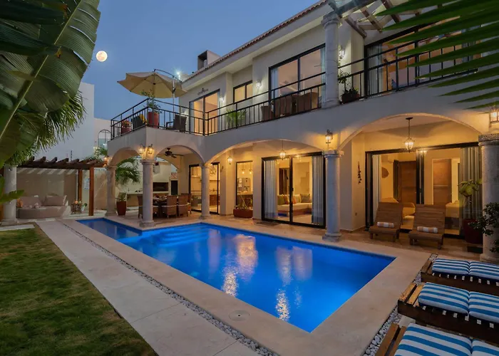 Tulum Stunning Villa For 10-Cabana-Private Pool-Parking