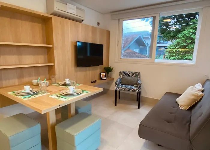 Apartamento a 100 m da praia
