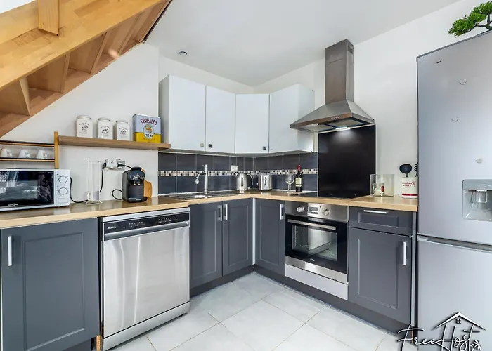Magny'S Oasis - Disneyland 5Min - Private Parking - Terrace & Garden