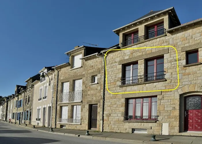 L Ostra 1, Appartement Haut Standing Front De Mer A Cancale Sur Le Port De La Houle