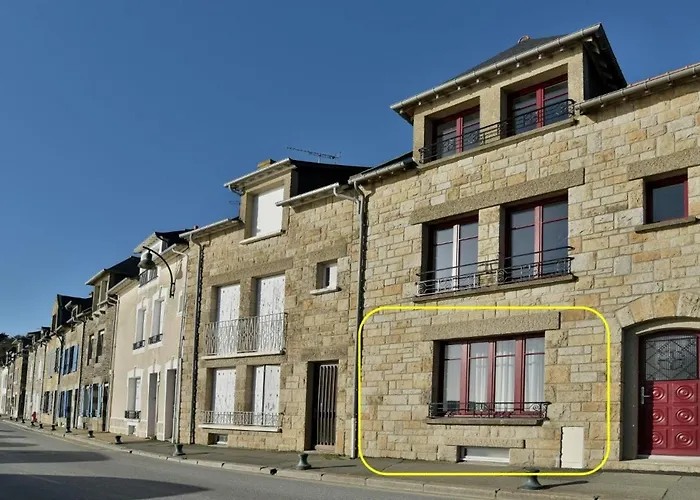 L'Ostra 0, Appartement Haut Standing Front De Mer A Cancale Sur Le Port De La Houle