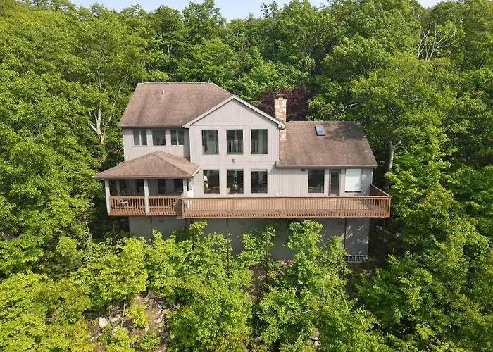 Panorama Peak View- Wifi, Screen Porch, Million Dollar View, Fireplace, Full Kitchen