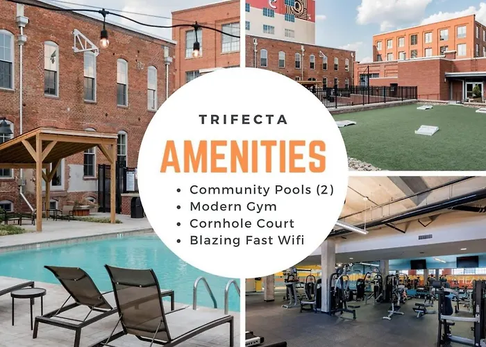 100 Year Old Historic Brick 2Br Loft Large Patio1