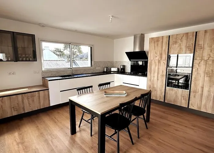 Grande Maison Neuve A 100 M De La Plage
