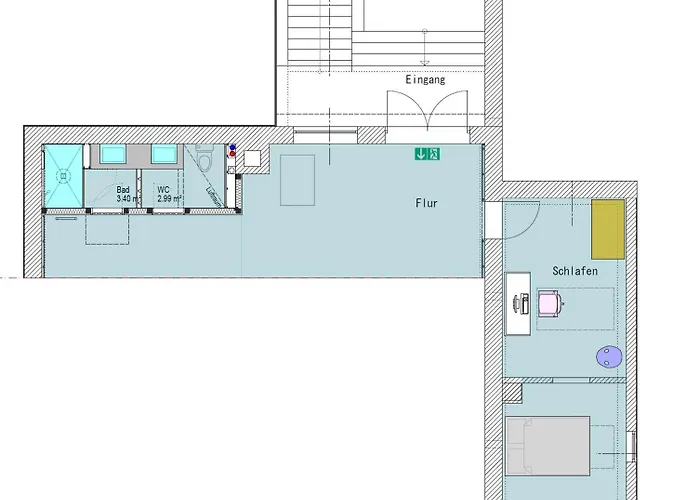 Helles Zimmer Im Loft