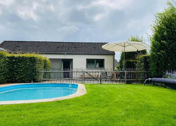 8P 4B Beautiful Villa With Pool In Zonhoven