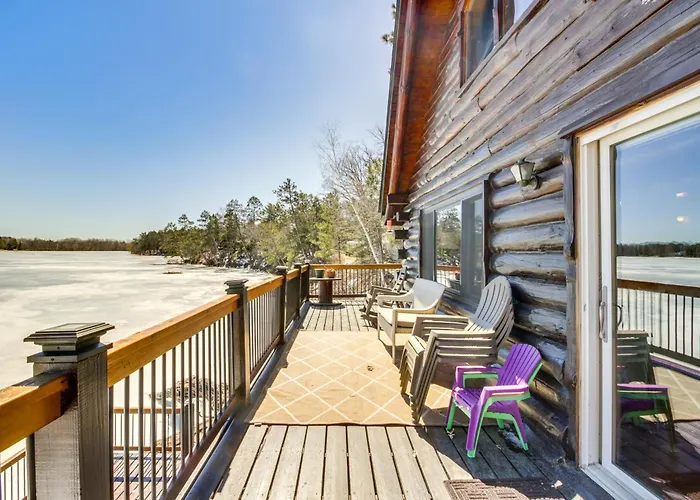 Lakefront Park Rapids Cabin W/ Decks & Boat Dock!