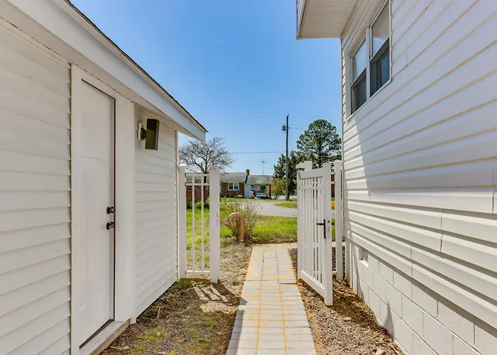 White Sail On The Potomac - Coastal Modern