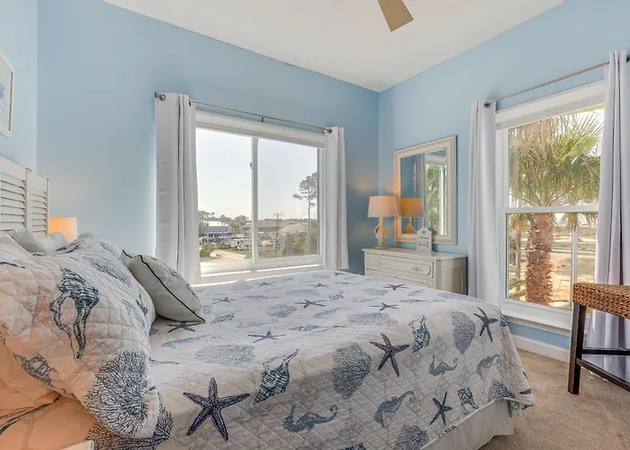 Water View Dauphin Island Condo W/ Boat Slips