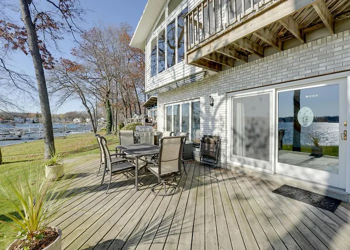 Lakeside Michigan Retreat W/ Boat Dock & Fireplace