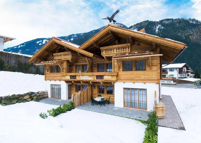Alpenchalet Bruecke