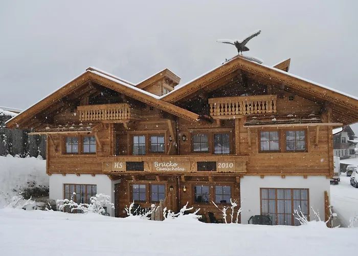 Alpenchalet Bruecke