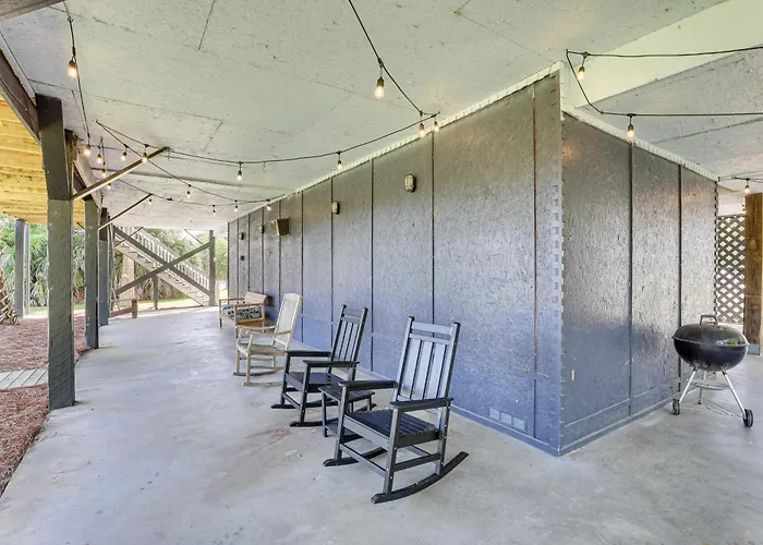 Sunny Edisto Island Duplex - Half Mile To Beach!