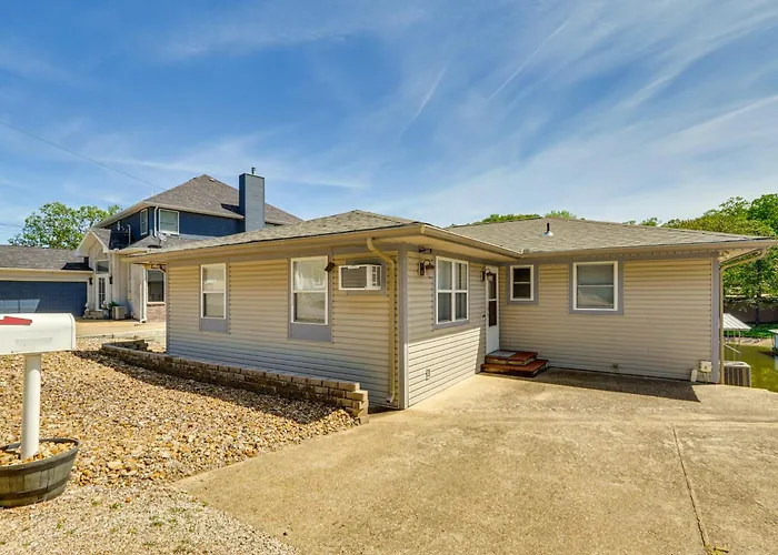 Private Dock & Deck: Waterfront Camdenton Home!