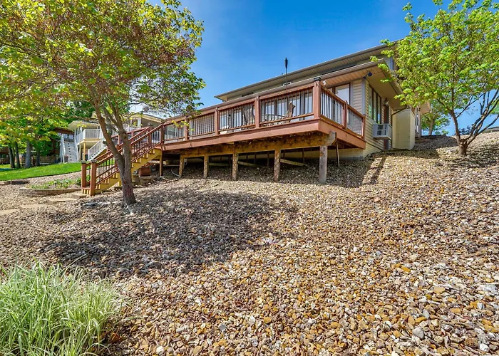 Private Dock & Deck: Waterfront Camdenton Home!