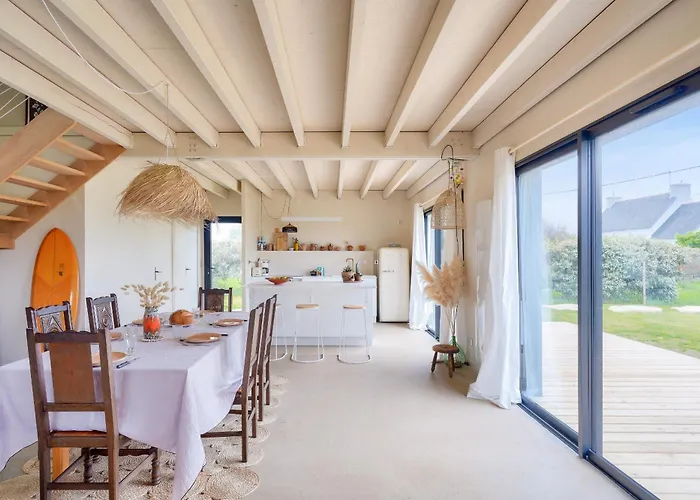 A 1Km De La Plage De Pors Carn, Maison Pour 6