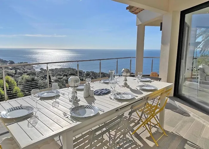 Villa Paradise Vue Mer Golfe De Saint Tropez 8 Couchages