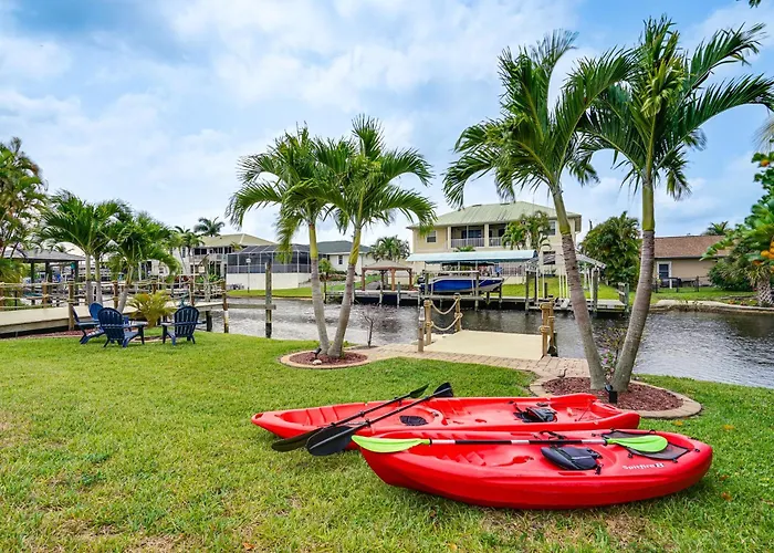 Waterfront Fort Myers Home: Private Pool & Dock
