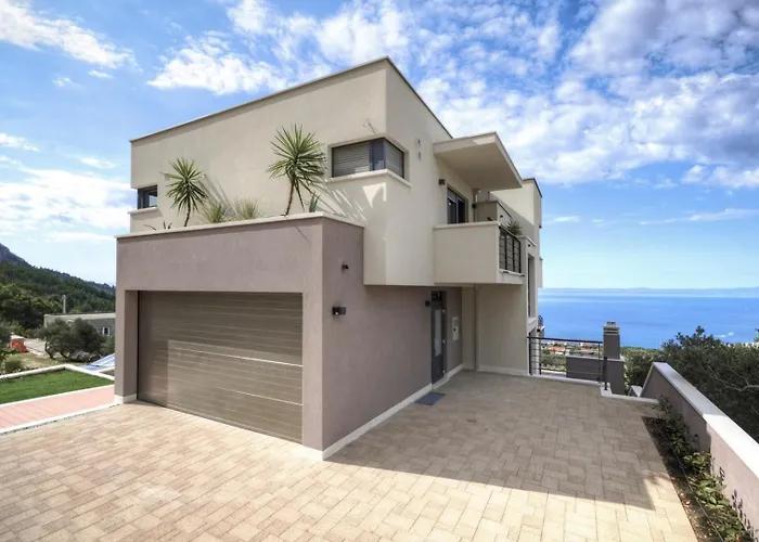Villa View A Luxury Villa In Makarska, Heated Private Pool, Jacuzzi, Gym