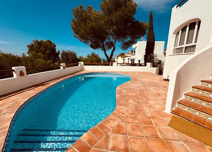 Ibiza Dream Villa Denia, Seaview, Pool, Bbq, Airco, Wifi