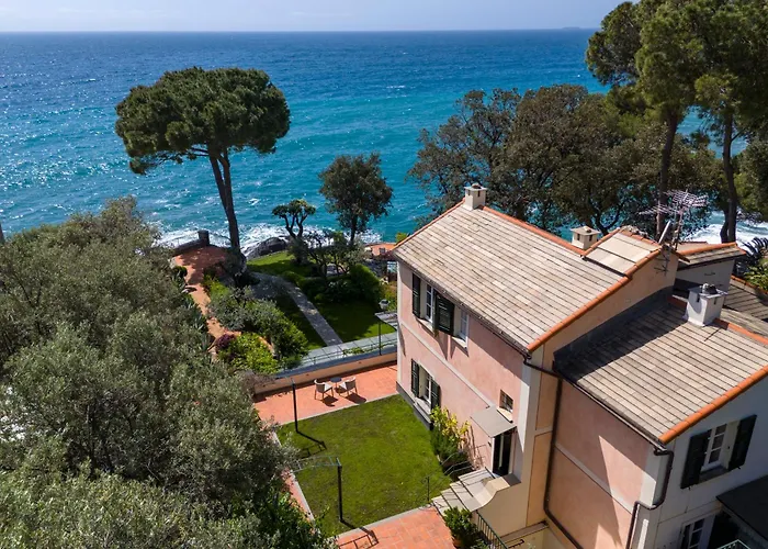Wonderful Villa With Sea View Terrace In Mulinetti