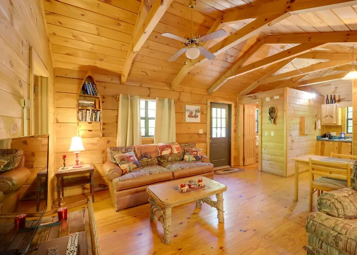 All-Season Sunroom + Hot Tub: Marion Cabin Retreat