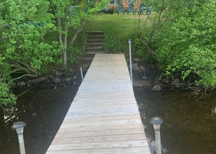 Adirondack Waterfront Cabin Upper Hudson Tributary