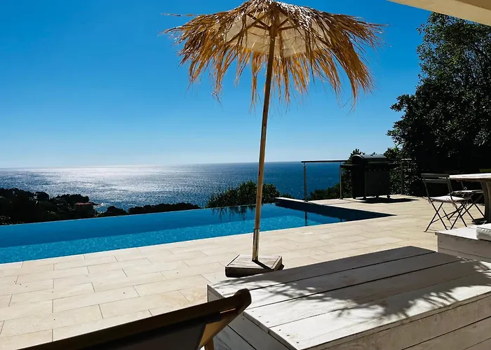 Villa Paradise Vue Mer Golfe De Saint Tropez 8 Couchages