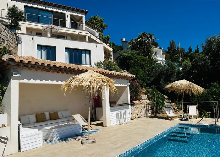 Villa Paradise Vue Mer Golfe De Saint Tropez 8 Couchages